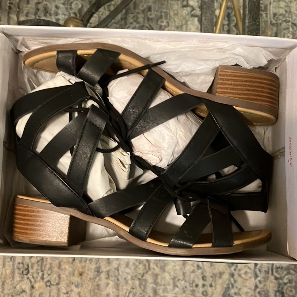 City Classified black heel size 9 worn once